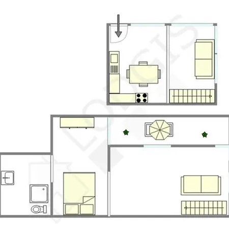 Le Marais Maison En Apartamento